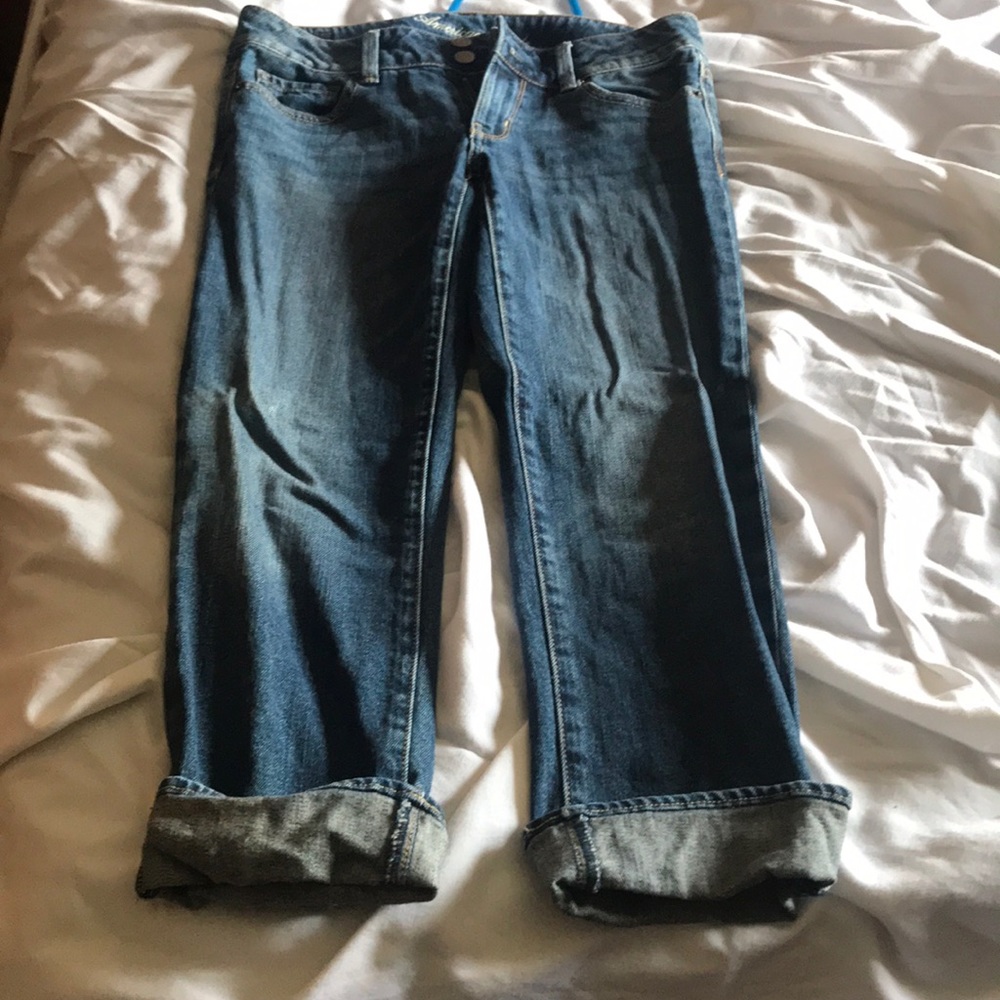American eagle crooped jeans